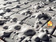 Taches de plâtre sur carrelage