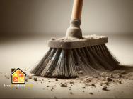 Un balai sale à entretenir